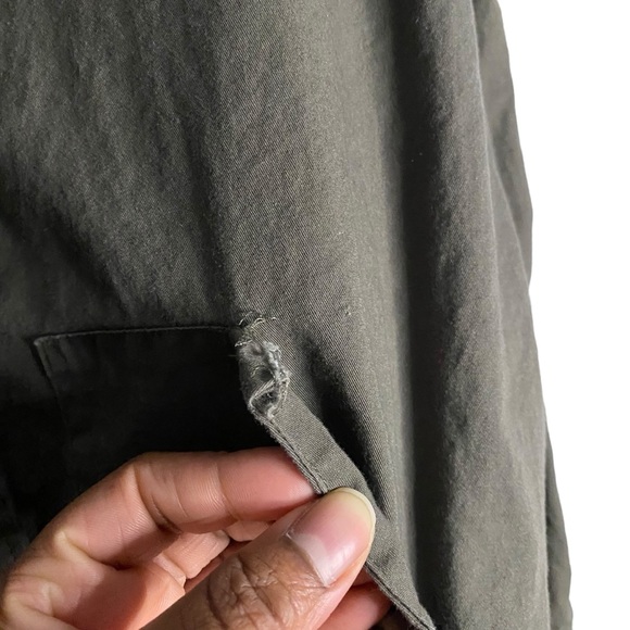 Warehouse One Women's Military Green Full Zip Lightweight Jacket - Picture 10 of 10